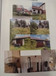 nieruchomość gruntowa zabudowana budynkiem mieszkalnym (dom jednorodzinny pow. użytkowa 127,37m2 z piwnicą) budynek gospodarczy/garaże (pow.118,32 m2), budynek gospodarczy (pow. 35,00 m2) - działka o…