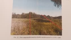 działka gruntu nr 1580