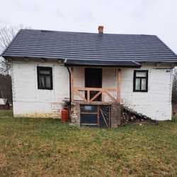 Nieruchomość z domem drewnianym, 0,15 ha, Ossala, gm. Osiek