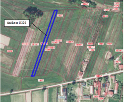 Nieruchomość gruntowa, położona w Jakimowicach, gm. Radoszyce, składająca się z działki o numerze ewidencyjnym 1522/1 o powierzchni 0,1700 ha; objęta księgą wieczystą [numer KW w planie Pro].