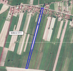 Nieruchomość gruntowa położona w Jakimowicach, gm. Radoszyce składająca się z działki o numerze ewidencyjnym 2235/1 o powierzchni 1,5500 ha; objęta księgą wieczystą [numer KW w planie Pro].