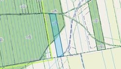 niezabudowana działka rolno/leśna nr 302 o pow. 0,32 ha, położona w miejscowości Patoki gmina Nieborów, zapisana w KW o nr [numer KW]