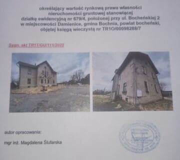 Syndyk sprzeda nieruchomość w Damienicach sygn.akt TR1T/GUp/5/2023
