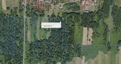 Działka nr 418 położona w obrębie ewidencyjnym Poizdów w gminie Kock, województwo lubelskie