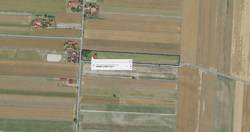 Działka nr 75/1 położona w obrębie ewidencyjnym Poizdów w gminie Kock, województwo lubelskie