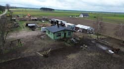Gościeszyn dom 75m2 + lekka zabudowa gospodarcza (hodowla koni)