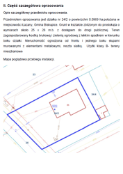 zabudowana nieruchomość gruntowa